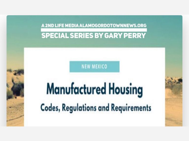 “Understanding the New Mexico Mobile Home Act: An Educational Series”